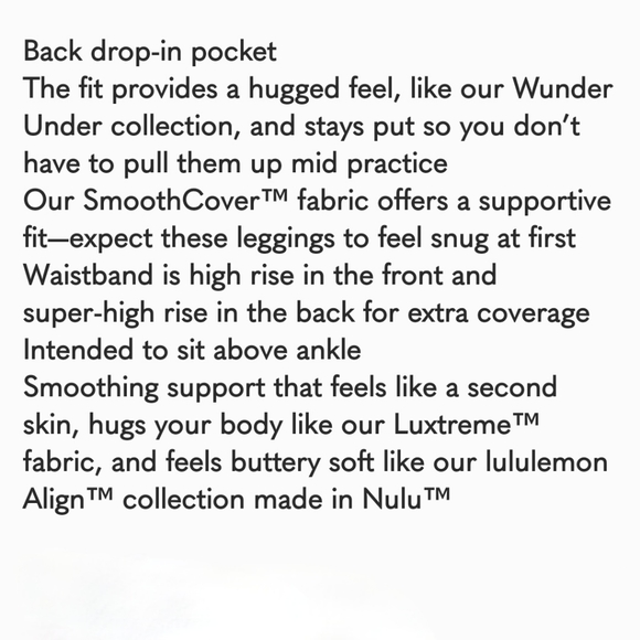 LULULEMON Instill High Rise Leggings Yoga Tight Size 12 Red - Picture 6 of 6